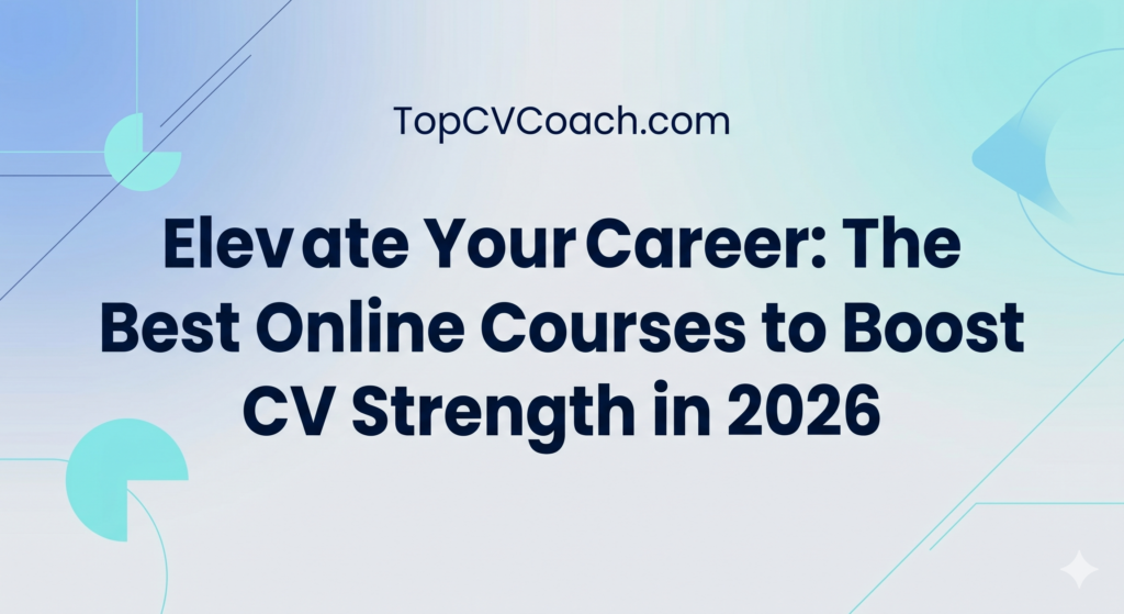 online courses to boost cv​